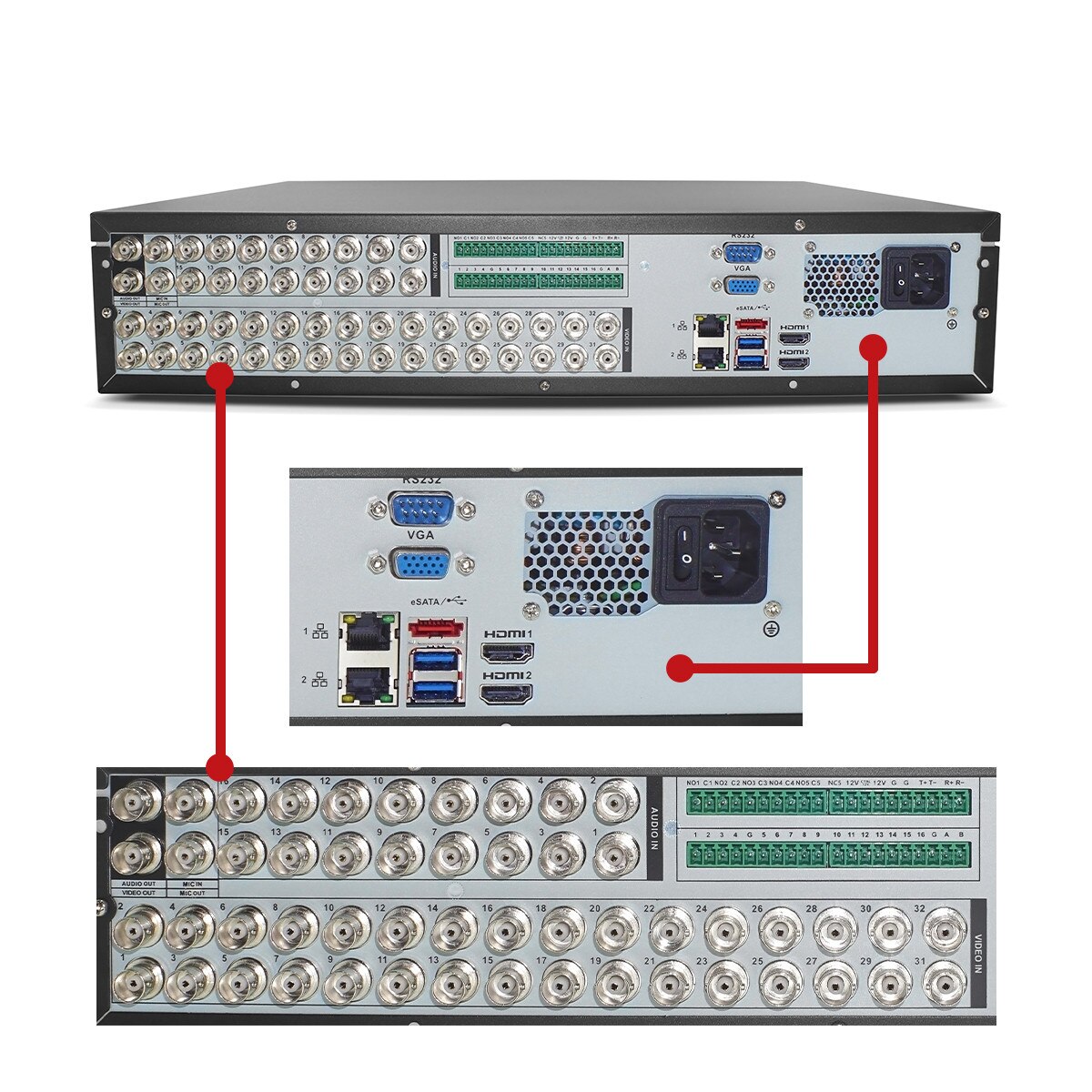 HDVR-EL3200-2U5MP-AI1